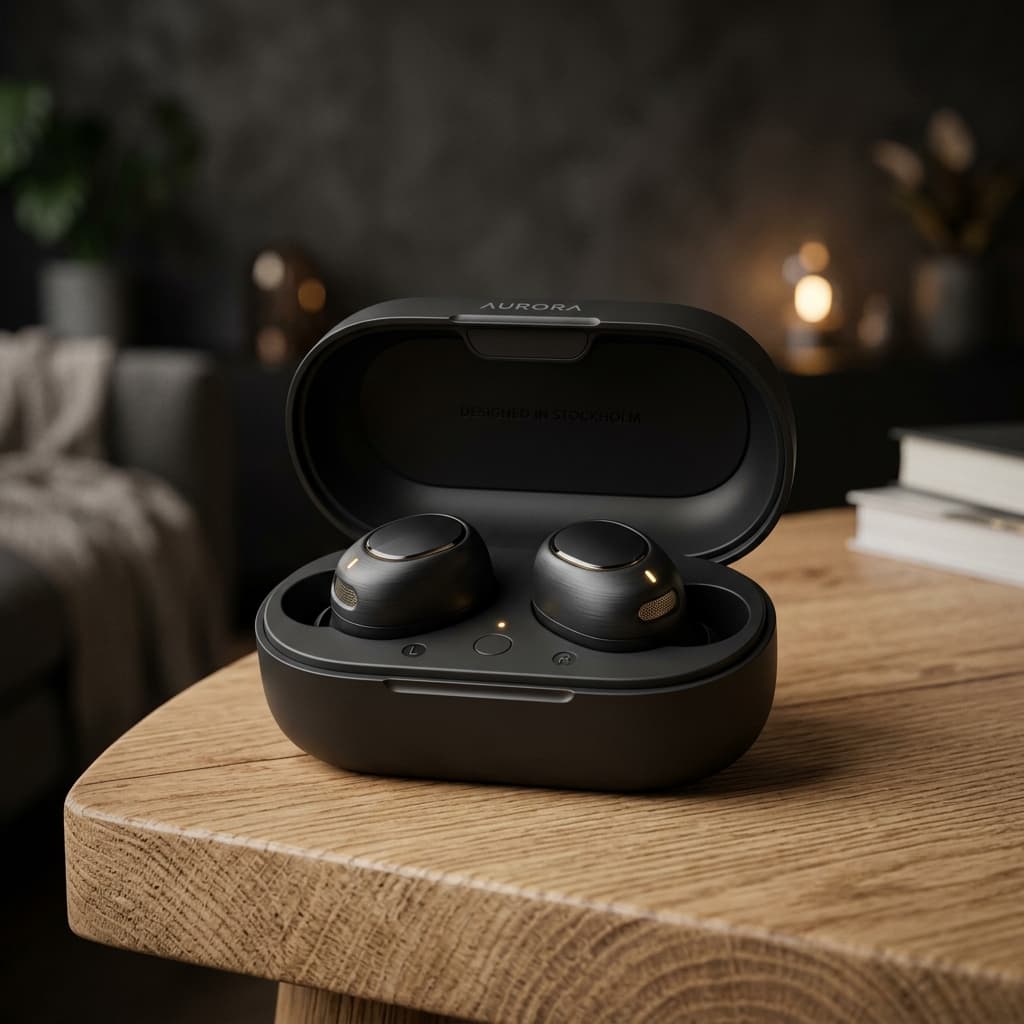 Premium wireless earbuds